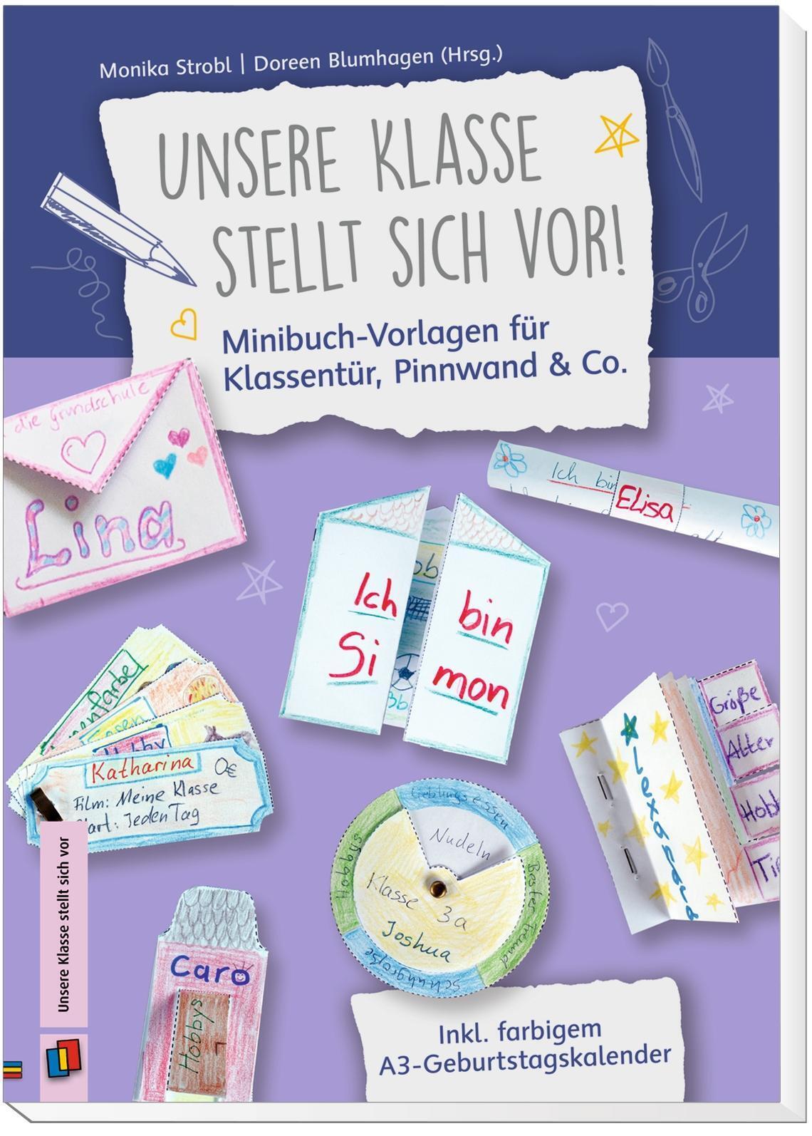 Thumbnail - Unsere Klasse Stellt Sich Vor Minibuch-vorlagen Für Klassentür,
