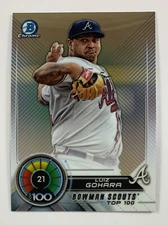 2018 Bowman Chrome #BTP-21 Luiz Gohara Card MC1