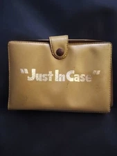 Vintage, "Just in Case" TOOL KIT made in Hong Kong, 5.5"x4"x1"