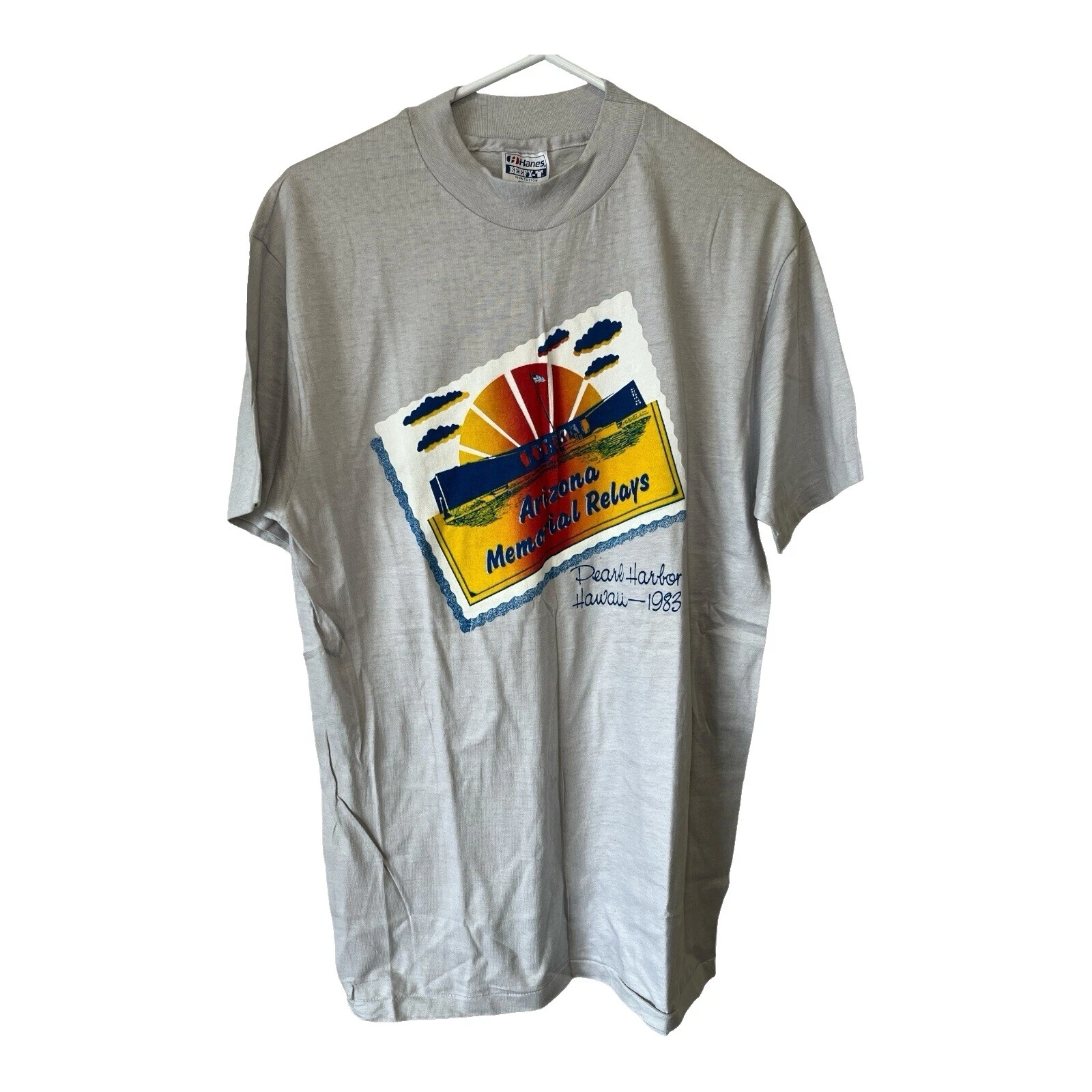 Hanes Cotton Regular Size Vintage T-Shirts for Men