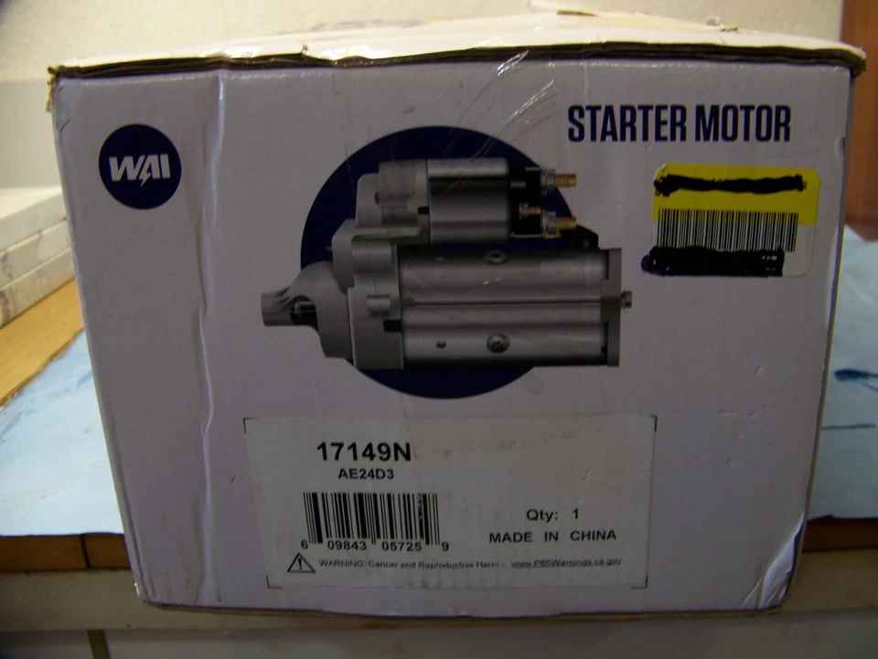 Motor De Arranque Jaguar WAI 17149N/Envío Gratis Foto 4 de 4