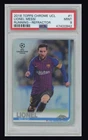 2018 Topps Chrome UEFA UCL #1 Lionel Messi “RUNNING-Refractor” PSA 9 **SSP**