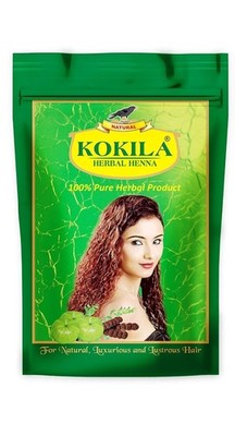 Kokila 100% Natural & Herbal Henna Mehandi Powder with 6 Ayurvedic Herbs