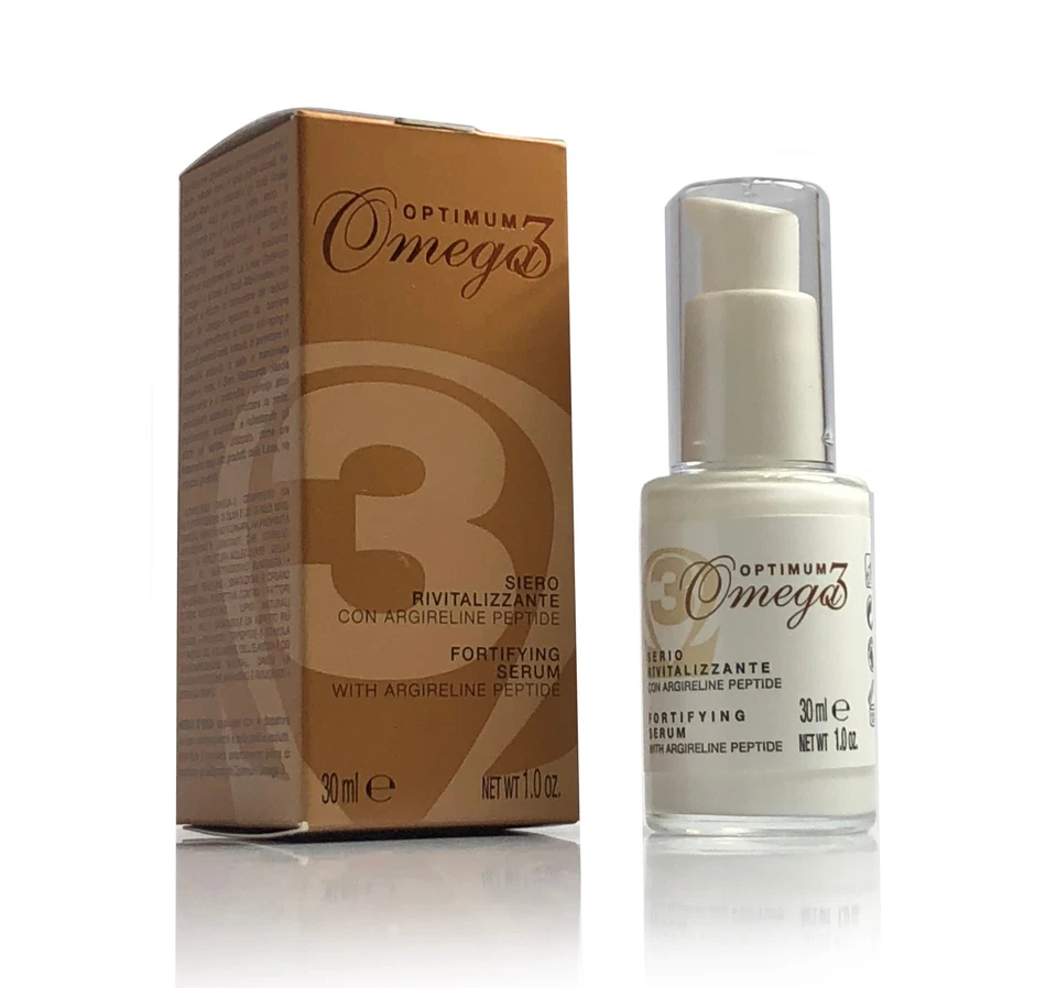 Optimum Omega 3 Fortifying Serum / Lotion With Argireline Peptide 1 oz / 30 ml - Image 2 of 3