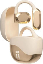 AI Translation Earphones,OWS Real Time 144 Language QXC-M62, Off-white 