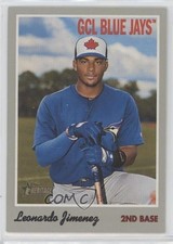 2019 Topps Heritage Minor League Edition Leonardo Jimenez #78 2o7