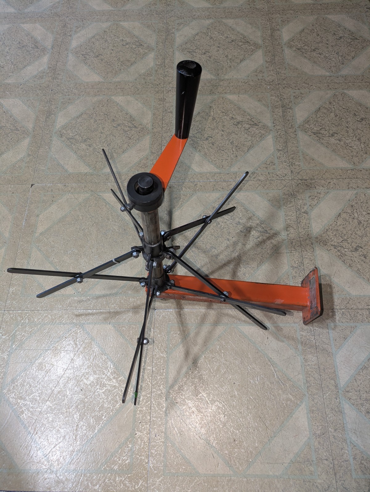 ERASER CW10 SMALL REELER/DEREELER WITH OLYMPIC 1420 WIRE MEASURER