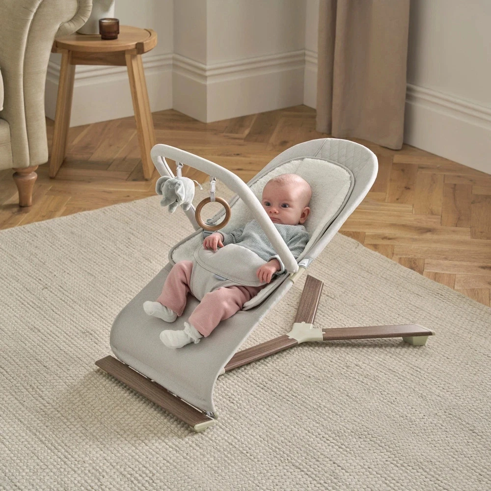 Nested Noa Baby Bouncer Cashmere [Suitable from Birth to 6 Months / 9kg]