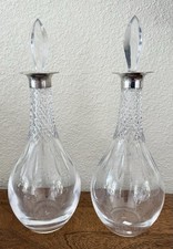 Pair Set of 2 - Lalique Crystal - Chinon Mold...