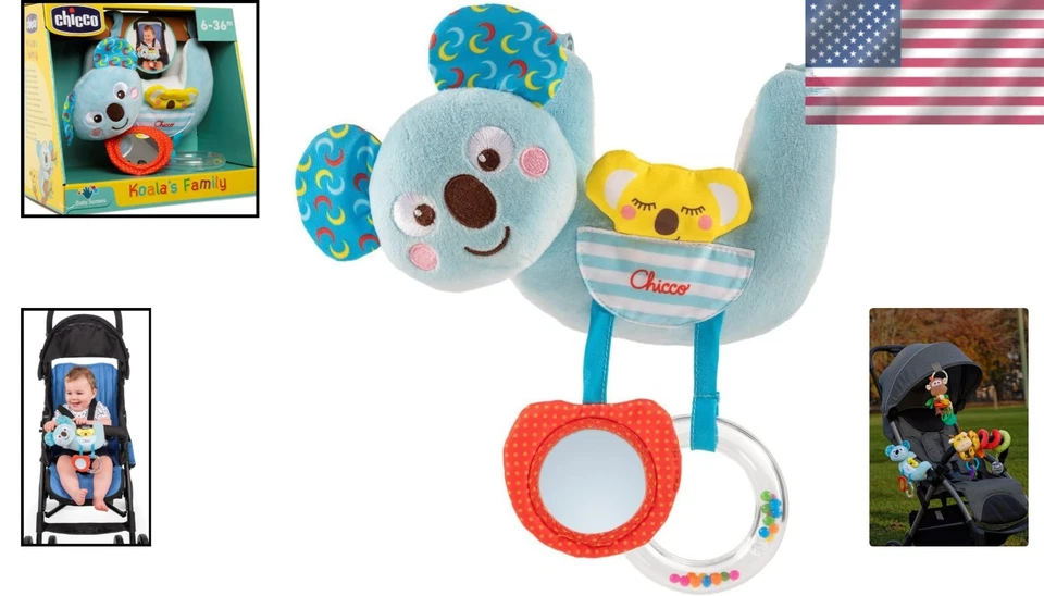 Multi-Sensory Stroller Toy, Polyester - Image 2 of 4