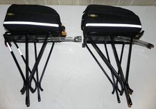 LOT of 2 - Bicycle Topeak Quick RX Track MTX Trunk Rack and Bag Transport