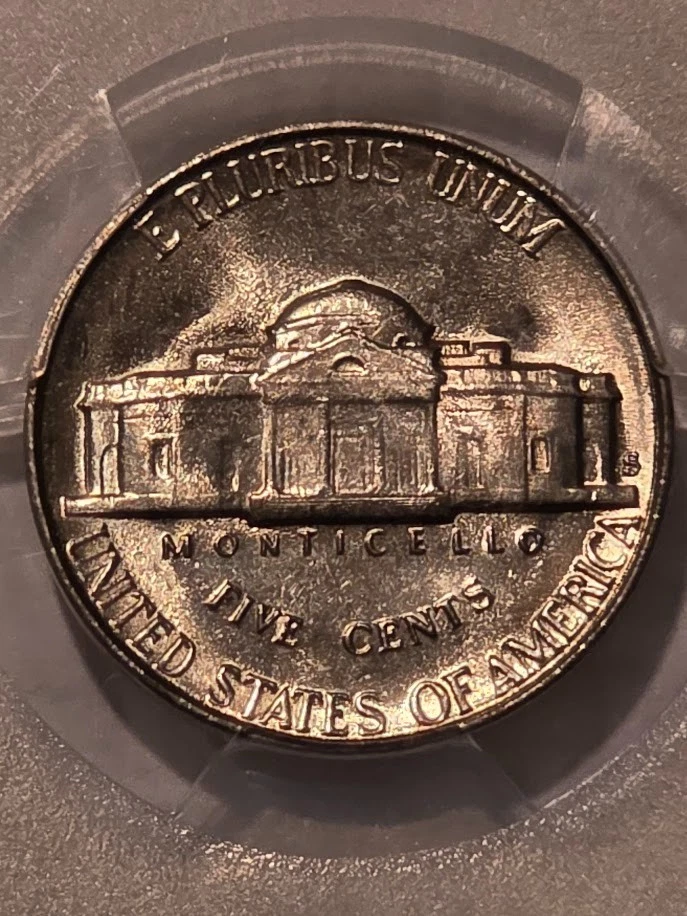 🔥 1953-S Jefferson Nickel • PCGS MS-65 • Sharp Strike Near FS • Gem Luster - Image 4 of 4