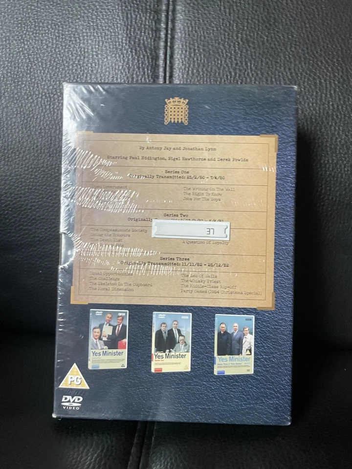 The Complete Yes Minister DVD Collector’s Box Set - Factory Sealed - Image 2 of 2