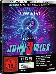 John Wick: Kapitel 3 Limitiertes Steelbook (4K Ultr... | DVD | Zustand sehr gut - Bild 1 von 2