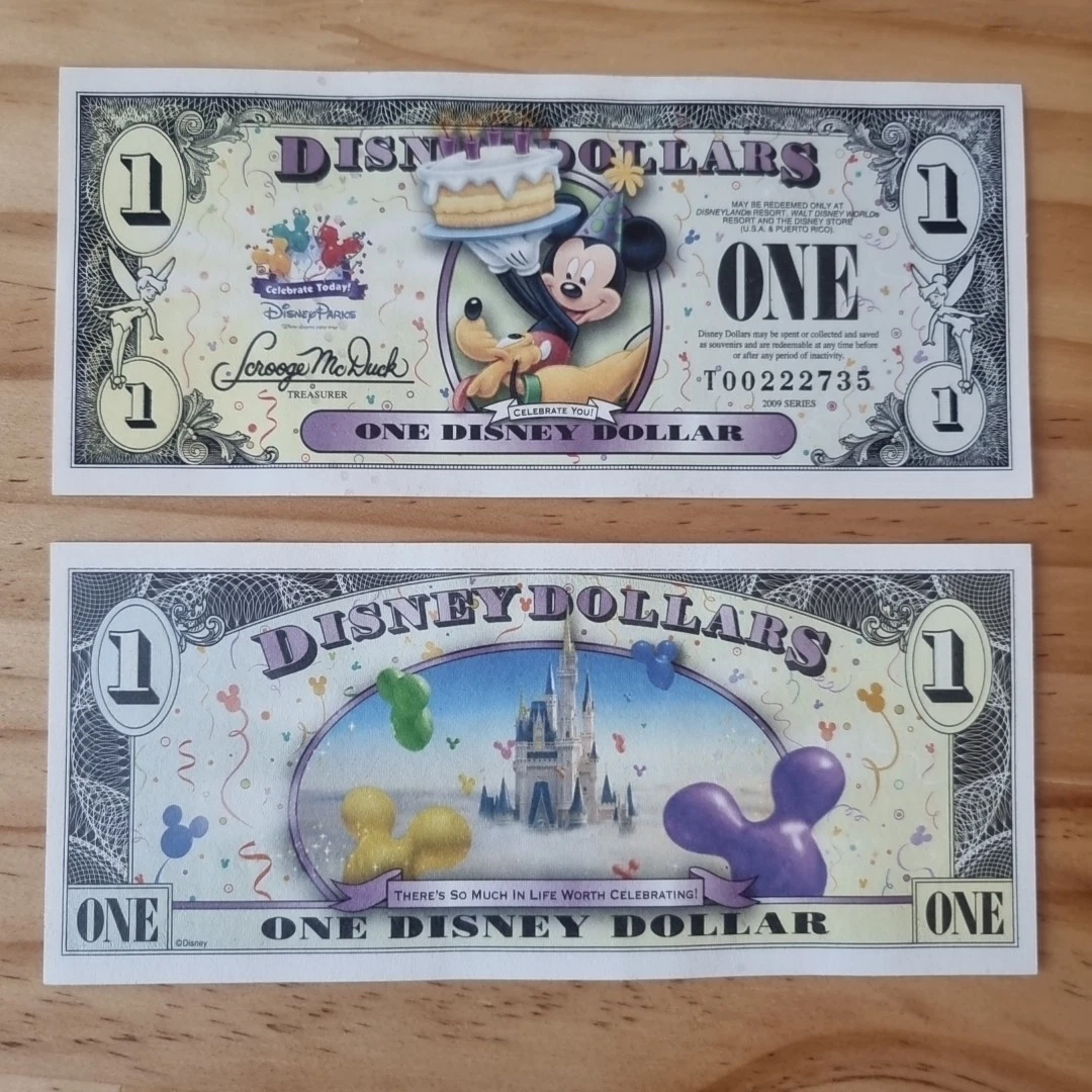 Disney Dollars (1968-Now) for sale | eBay