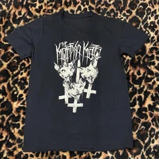 Koffin Kats RARE psychobilly kitty punk Ladies Women's T-Shirt Band Tee