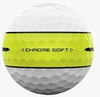 3 Dozen Callaway Chrome Soft 360 Yellow Stripe Brand New Golf Balls ! Open Box