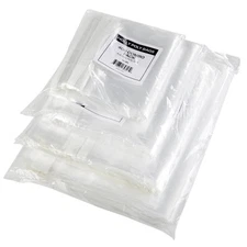 - 400 Industrial Strong Clear Poly Bag Combo Set - 100 Bags Per Size - 6x9, 8...