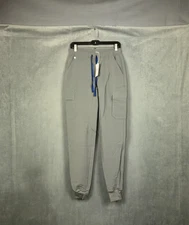Figs Tansen Classic Cargo Jogger Scrub Pants Mens Size XS Grey