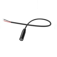 1PCS 0.25M/0.8FT 2.5mm Female Plug to Bare Wire Open End 2.5mm TS 2 Pole