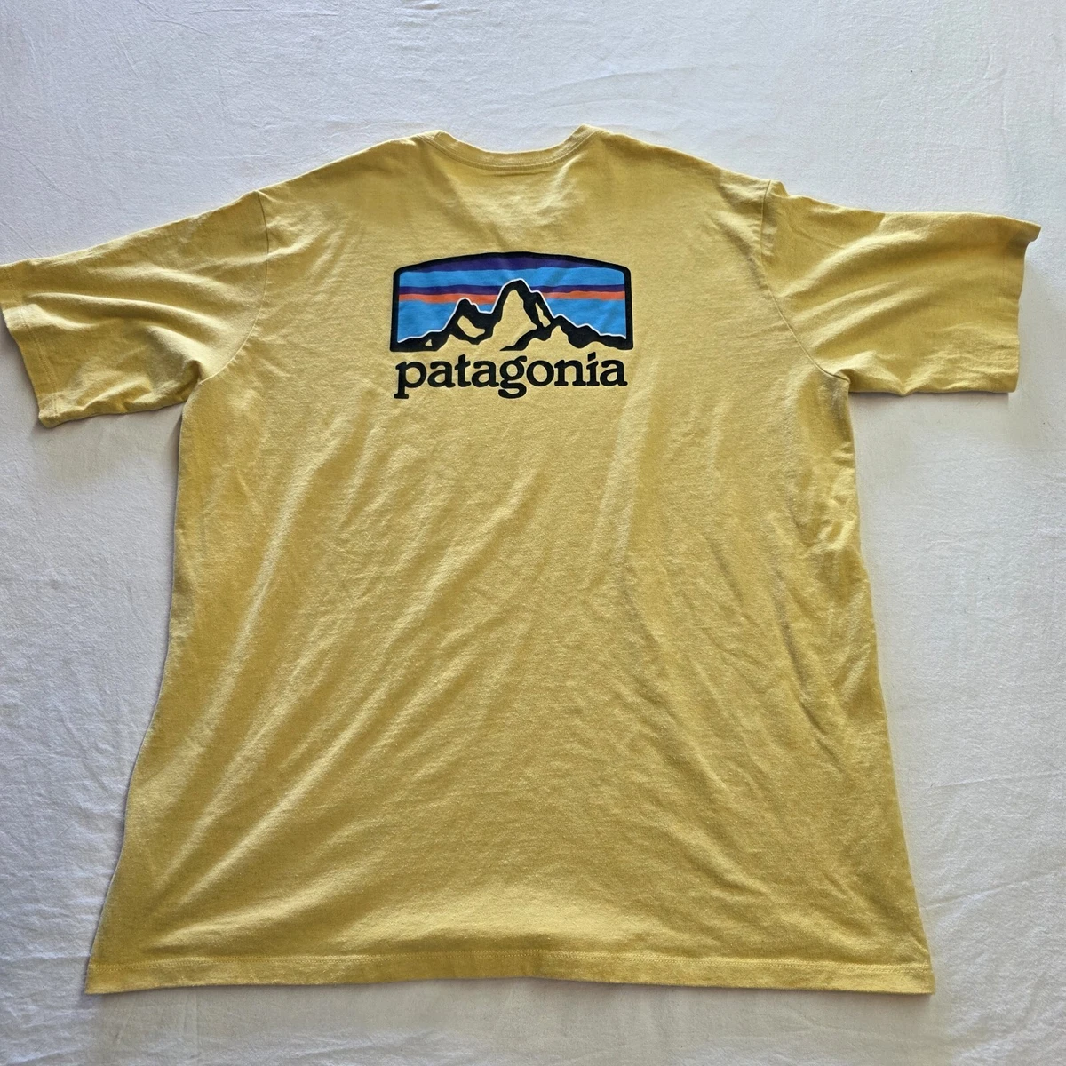 Patagonia Yellow T-Shirts for Men for sale | eBay