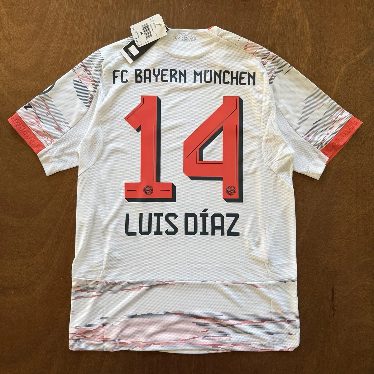 Bayern Munich White International Club Soccer Fan Jerseys for sale