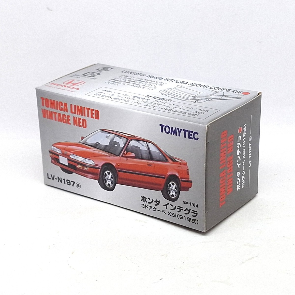 Tomica Limited Vintage NEO LV-N197a Honda Integra 3 door