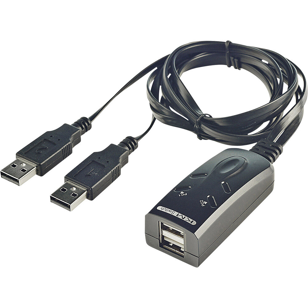 LINDY 2-портовый USB-переключатель KM 2-портовый Tastatur-/Maus-Umshalter