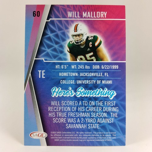 Fútbol Base y Arte NCAA 2022 SAGE Hit Low Series ~ Tú eliges - Imagen 116 de 160