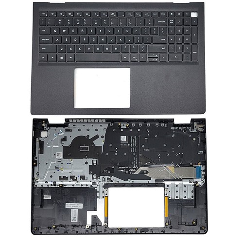 New Black Palmrest Backlit Keyboard For Dell Inspiron 15 3510 3511 15.6" 054WVM - Picture 8 of 10