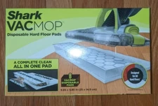 Shark VACMOP 8 Count Disposable Hard Floor Vacuum and Mop Pad Refills VMP08