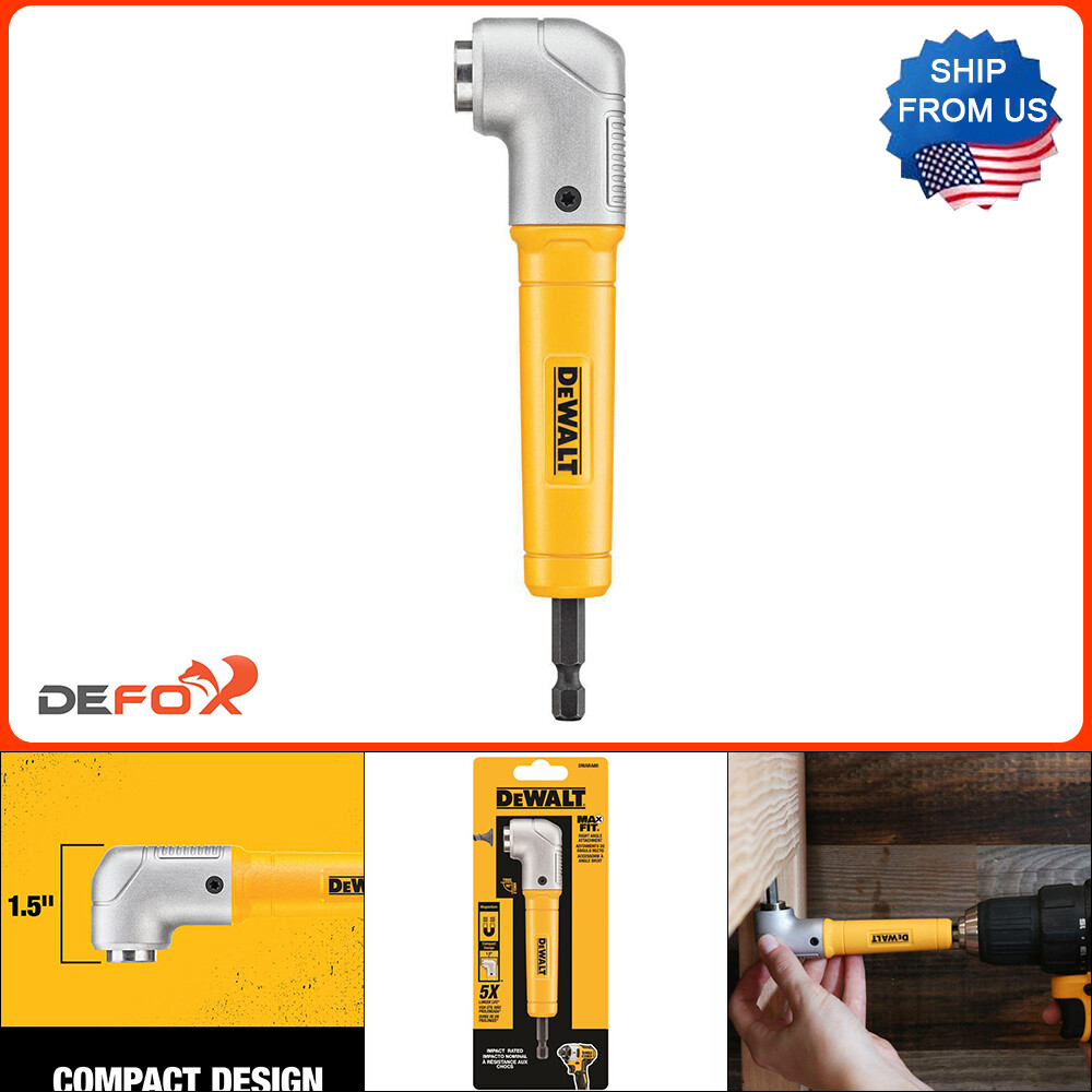 DEWALT Right Angle Attachment Impact Hex Shank Driver Drill