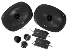 KICKER 46CSS694 6x9" 900w Car Audio Component Speakers w/ 0.75" Tweeters CSS69