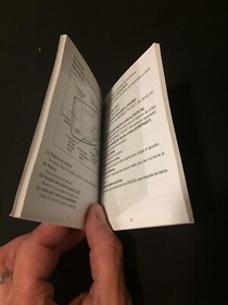 Snk Neogeo Pocket System  Manual Insert