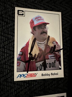 Signed Trading Card Indy 500 Car Indianapolis Bobby Rahal