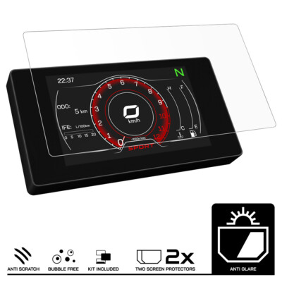 CFMOTO 650GT (2023-) Dashboard Screen Protector 2 x Anti Glare | eBay