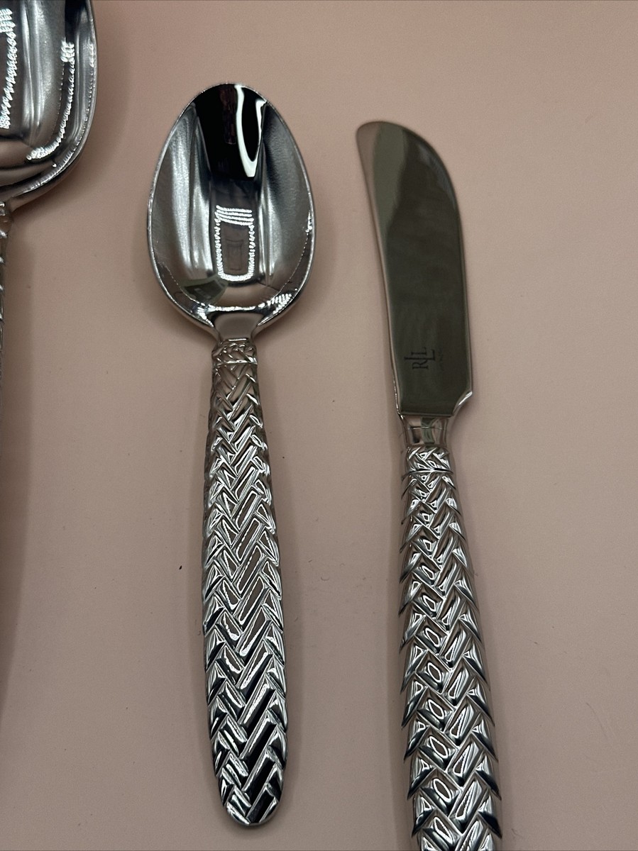 Lauren Ralph Lauren Equestrian Braid 5 Piece Hostess Set 18