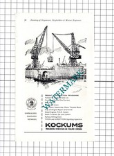 Kockums Sweden / Siemens & Halske ADVERT -  c.1957 Book Print