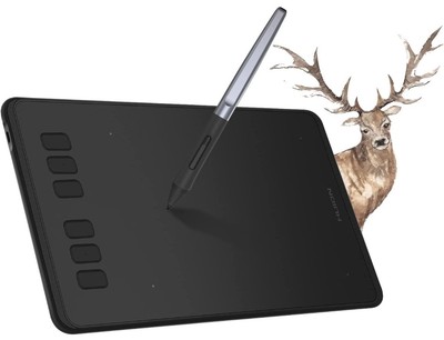 HUION INSPIROY H640P Portable Drawing Tablet for Beginners w/ Battery-Free Pen