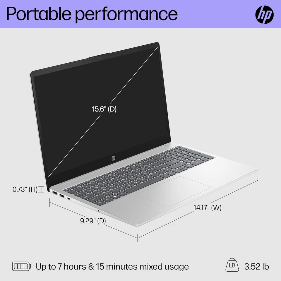 2025 HP Touch Laptop 15.6" 10-Core Intel i7, 32GB RAM 1TB SSD, Office Win 11 Pro - Image 4 of 4