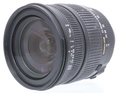 SIGMA DC 2,8-4,5/17-70mm MACRO HSM Objektiv für NIKON - 63913