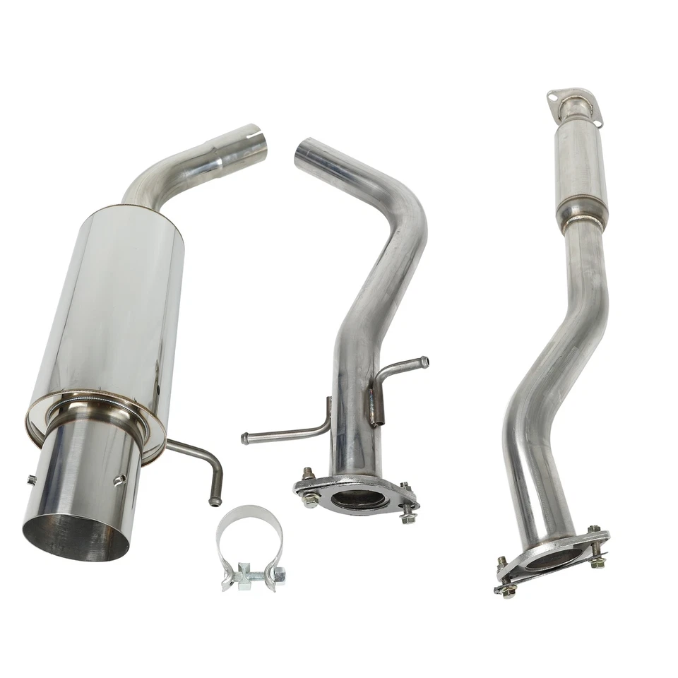 For Lexus 01-05 IS300 Altezza XE10 2JZ 4" Rolled Tip Muffler Exhaust System Foto 2 de 4
