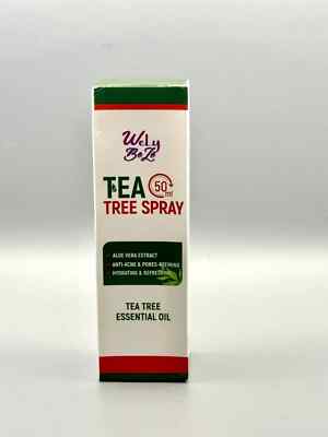 Tea Tree Oil Spray - PACK OF 4   Natural Antiseptic & Disinfectant | Refreshing