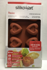 SilikoMart PASSION  Molds SIZe 2 1/4 x 1 deep...