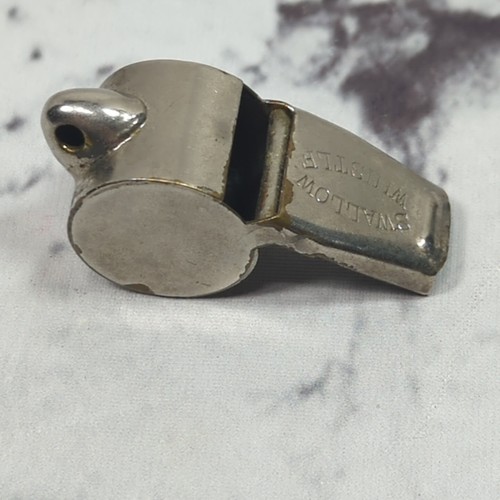 Swallow Whistle Vintage Silver Tone