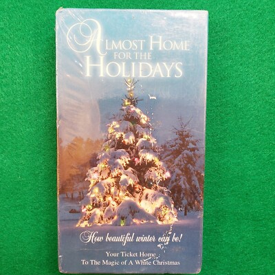 Almost Home for the Holidays-New (VHS TAPE) Magic of A White Christmas 1999