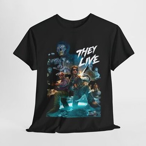They Live Sci-Fi Movie Licensed T-Shirt – American Classics – Men's Graphic Tee