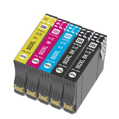 5 x Ink Cartridges for Epson XP-5105 XP-5100 WF-2860 WF-2865 502XL | eBay