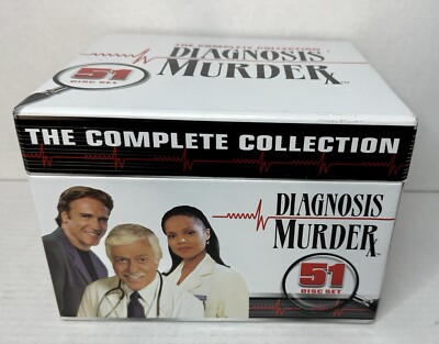 Diagnosis Murder The Complete Collection 51 Disc DVD Box Set  