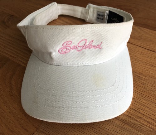 Sea Island Girls Sun Visor Hat ~ Youth 